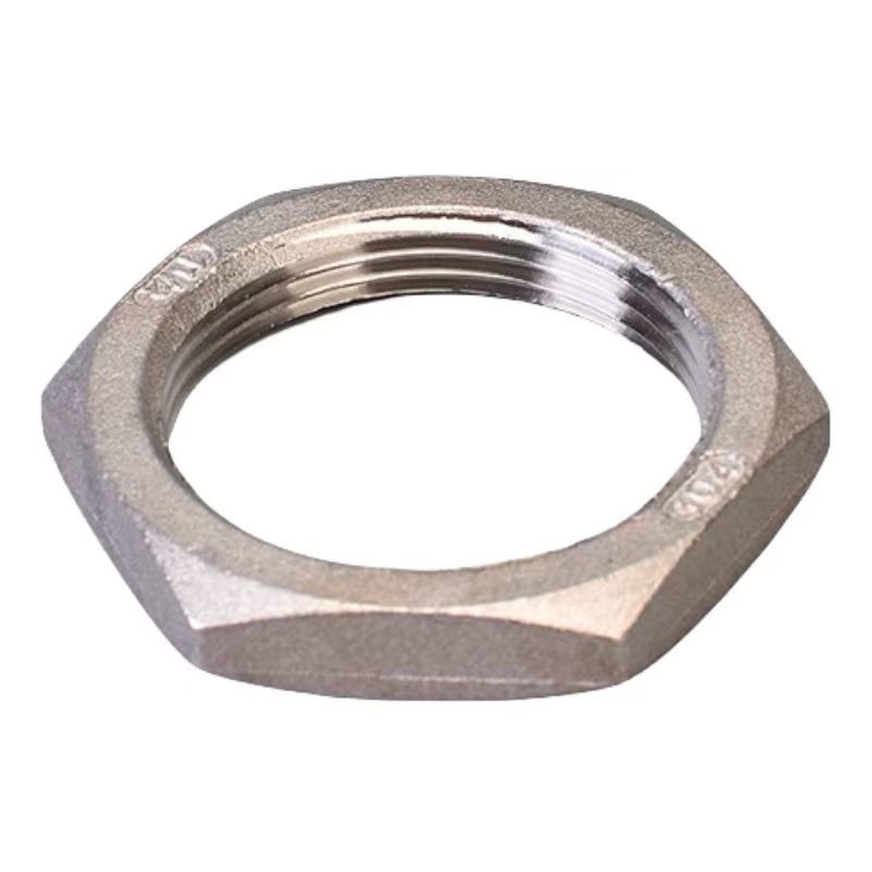 5/8-18 Titanium Hex Jam Nuts For Heim Joint Rod End Natural Finish Performance-Enhancing for General Industry Applications