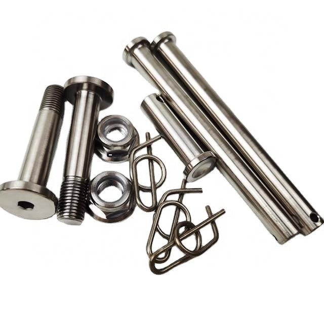 Universal Jacobs Ladder Titanium Bolt Nylon Insert Nut or Titanium Pin Set For Sprint Car Replace/Repair Universal Car Fitment