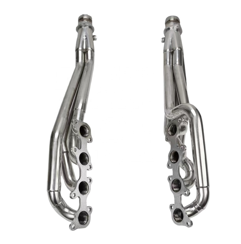Universal Exhaust Headers Pipe for Ford Mustang Manifold Long Tube V8 5.0 L OEM Size Improved Exhaust Flow