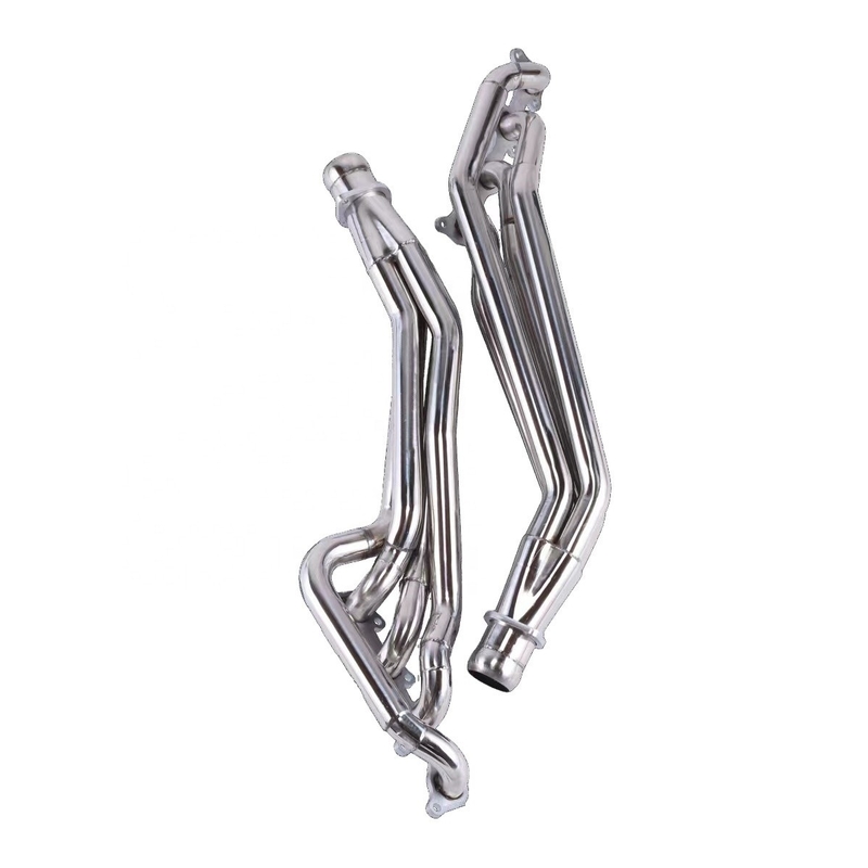 Polished Stainless Steel Exhaust Header for 5.0L V8 Mustang Manifold LS1 LS2 LS3 LS6 LSX Guaranteed Fit and Function
