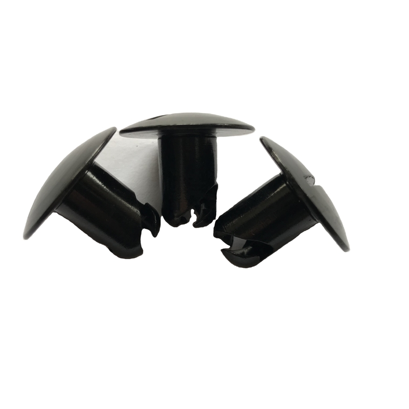 Universal Purpose 5/16*7/16*3/8 Inch Grip Quarter Turn Buttons DZUS OE NO. Black/Silver for Replace/Repair