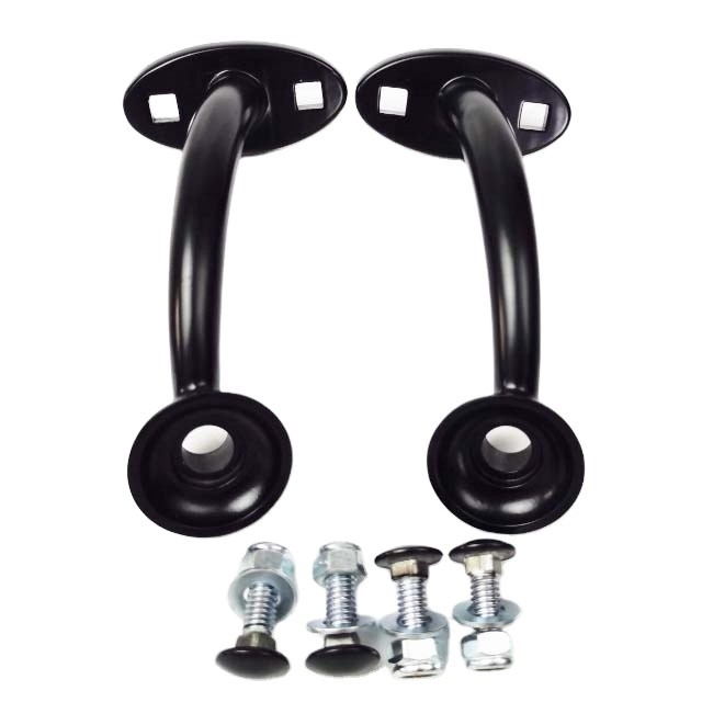 Universal Purpose Replace Your Old Mount with Durable Black Highboy Fenderless Hot Rod Headlight Mount