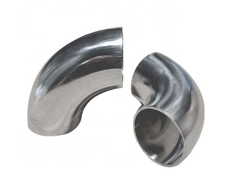 Customized OEM Support 304 Stainless Steel Grade 90 Degree Welding Bend Elbow Connector for Industrial Applications