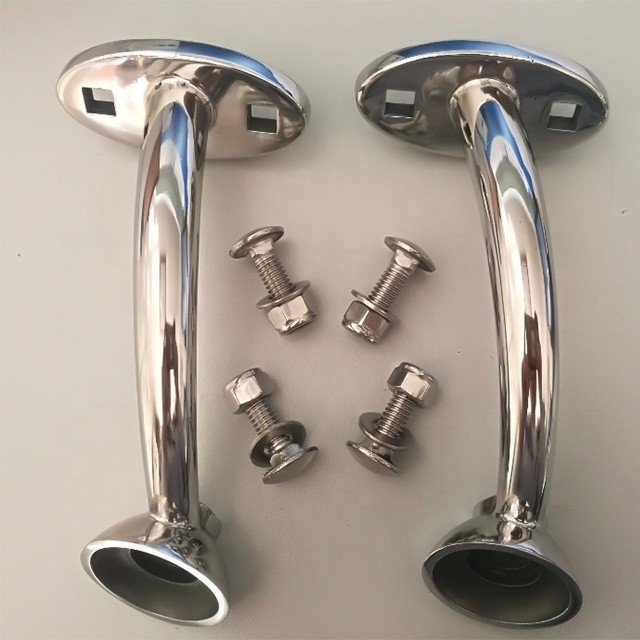 Universal Year Vehicles Standard OE NO. Polished Stainless Steel Hot Rod Highboy Headlight Mounts for Highboy Performance