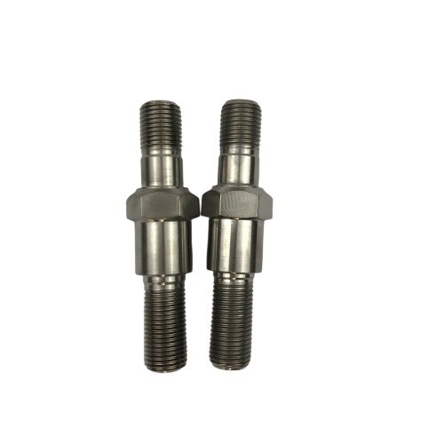 Natural Finish Titanium Shock Bolt 1/2&quot;-20*3.48&quot; DIN Standard for Sprint Cars TIT Race Bolt