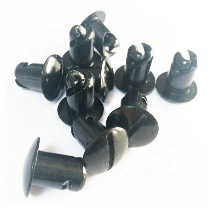 Universal Car Fitment Sprint Car Black DZUS Buttons 7/16&quot;X .500&quot; Aluminum Stock for Unmatched Performance and Durability