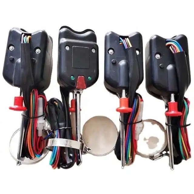 Street Hot Rod Universal Turn Signal Switch with Hazard and Chrome Column Mounting Universal Installation