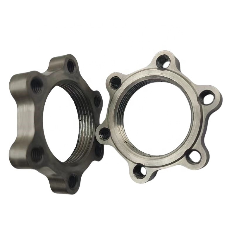 Experience Unmatched Racing Car Performance with Silver 1-3/16&quot;-18 Titanium Spindle Locking Nut