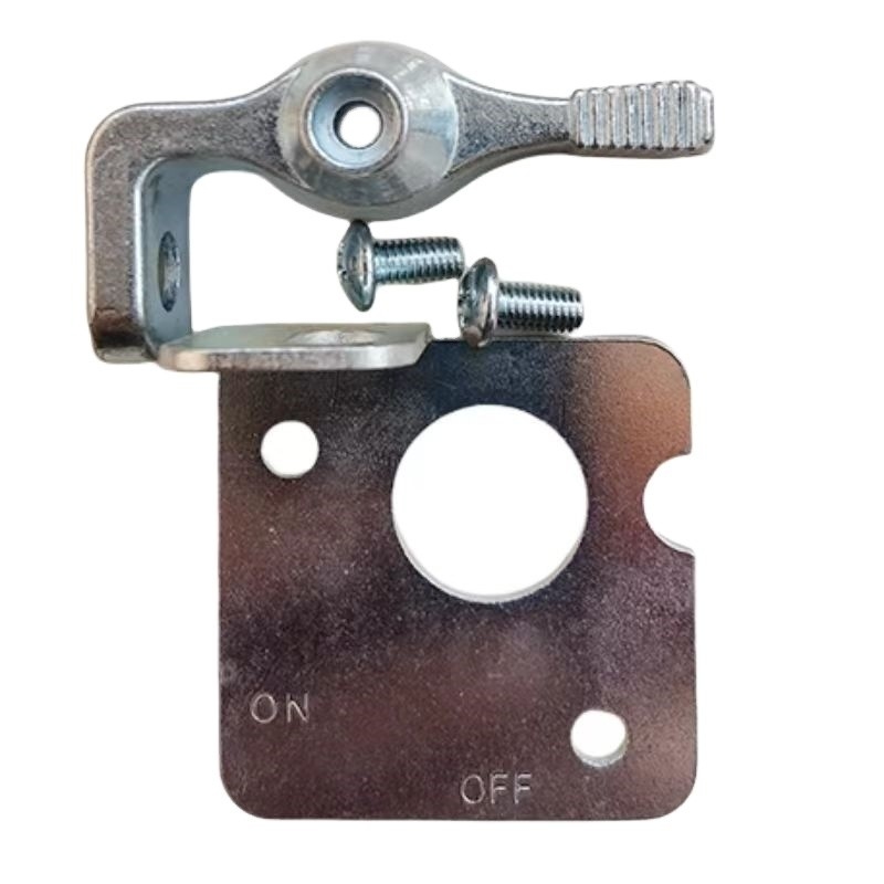 Universal Silver Lockout Lever Kit for A/C Switch on Car Battery Master Disconnect Switch Car Make Car Yellow Red