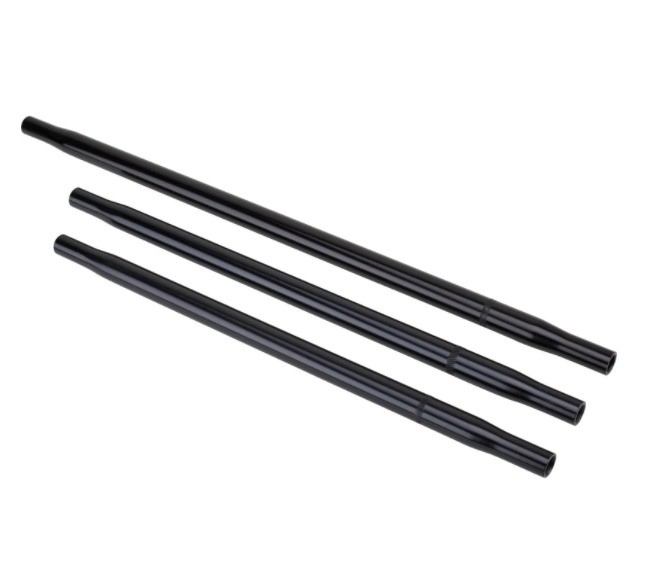 1'' OD Swedged 6061 Aluminum Radius Rod for 5/8-18 Thread 21 Length High Strength and Customizable Abrasive Blasting
