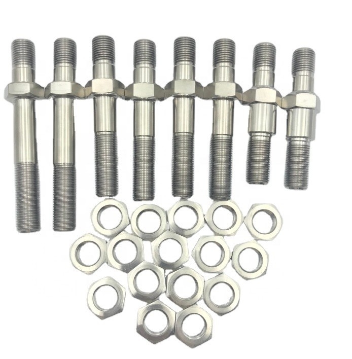 Sprint Car Titanium Shock Kit Max 1/2-20 One Nut Universal Fitment Year Performance Boost Titanium Gr5