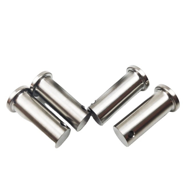 Advanced Titanium Sprint Car Parts 1/2&quot; x1.3&quot; Jacob Ladder Quick Release Clevis Pins with DIN Standard Natural Finish