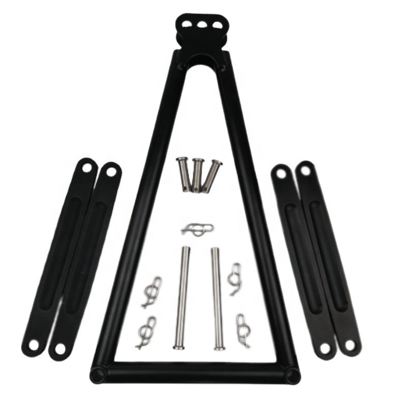 Universal Car Fitment Steel 13-5/8&quot; 14&quot; Jacobs Ladder with Aluminum Straps and Titanium Pins