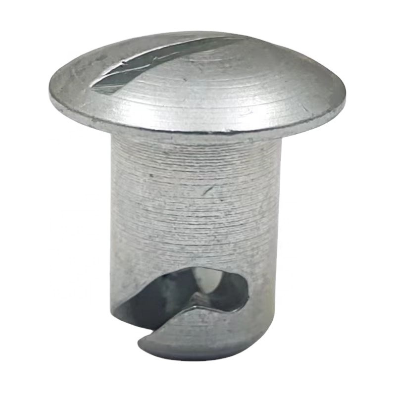 Universal Sprint Car Parts 7/16&quot; * .500&quot; Dome Head Quarter Turn Stud with Steel Dzus Fasteners