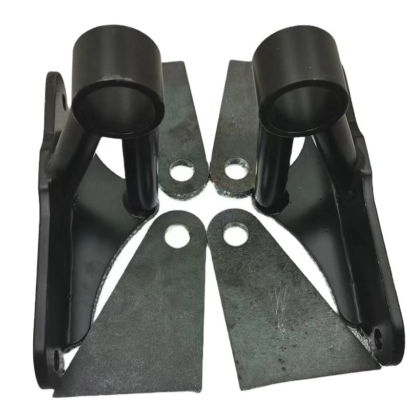 Universal 0.62&quot; Hole Diameter Ford Small Block 289 302 351W Engine Swap Weld-In Motor Mounts Kit with Stainless Steel Construction Width 6.2