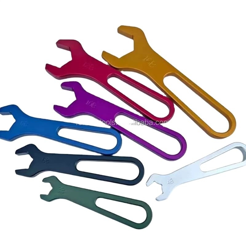 Universal Fitment 7PCS An3-An16 Aluminum Billet Racing Sprint Car Tool Sets for Maintenance/Repair and Universal Car
