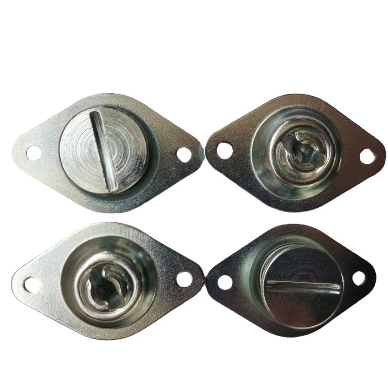 Replace/Repair Solution Self Ejecting Quick Turn 7/16&quot; *.500 grip Slotted Head Dzus Button for Universal Car Fitment