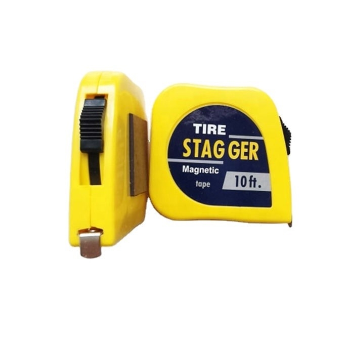 Universal Steel Race Car 1/4 Wide Blade x10 Foot Tire Stagger Tape Measure Tool Essential for Racing Needs