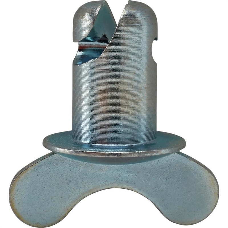 Replace/Repair Purpose Steel Sprint Car Dzus Butterfly Head Buttons with Handle Universal Fitment in Silver 5/16&quot;x.500&quot; Performance