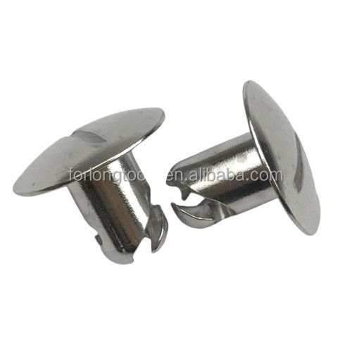 Universal Compatibility 7/16&quot; Sprint Car Silver Aluminum Quarter Turn Dzus with 1&quot; Large Head Silver Finish Design