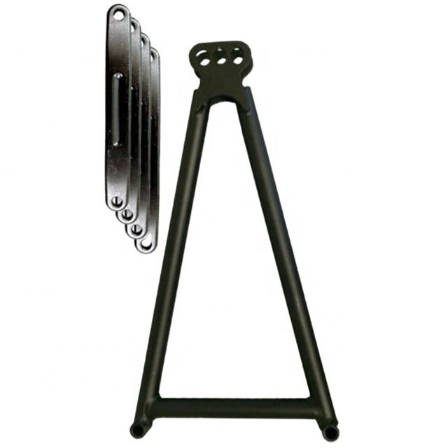 13-5/8&quot; Chromoly 4130 Sprint Car Racing Black Jacobs Ladder Kit with 7&quot; Strap