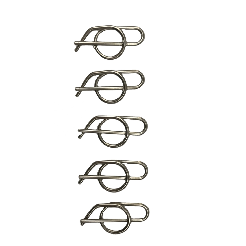 Standard OE NO. 3/8&quot; Stainless Steel Rue Clip Jacobs Ladder Pin Quick Release Clevis Clip for All Weather Conditions 304SS