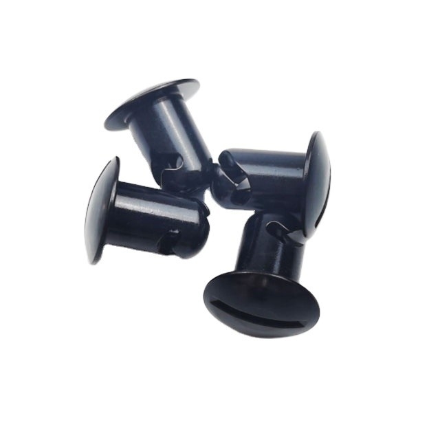 Purpose Replace/Repair Aluminium Black Quarter Turn Dzus Stud 7/16&quot;x.500&quot; for Universal Car Fitment